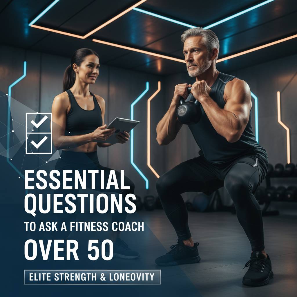 Conversation checklist: essential questions to ask a fitness coach over 50